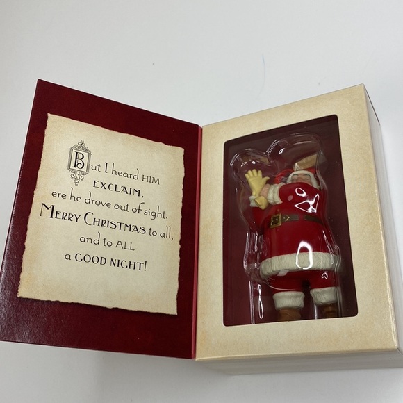 Hallmark Keepsake Lot of 2 Santa Christmas Ornaments - Picture 9 of 12